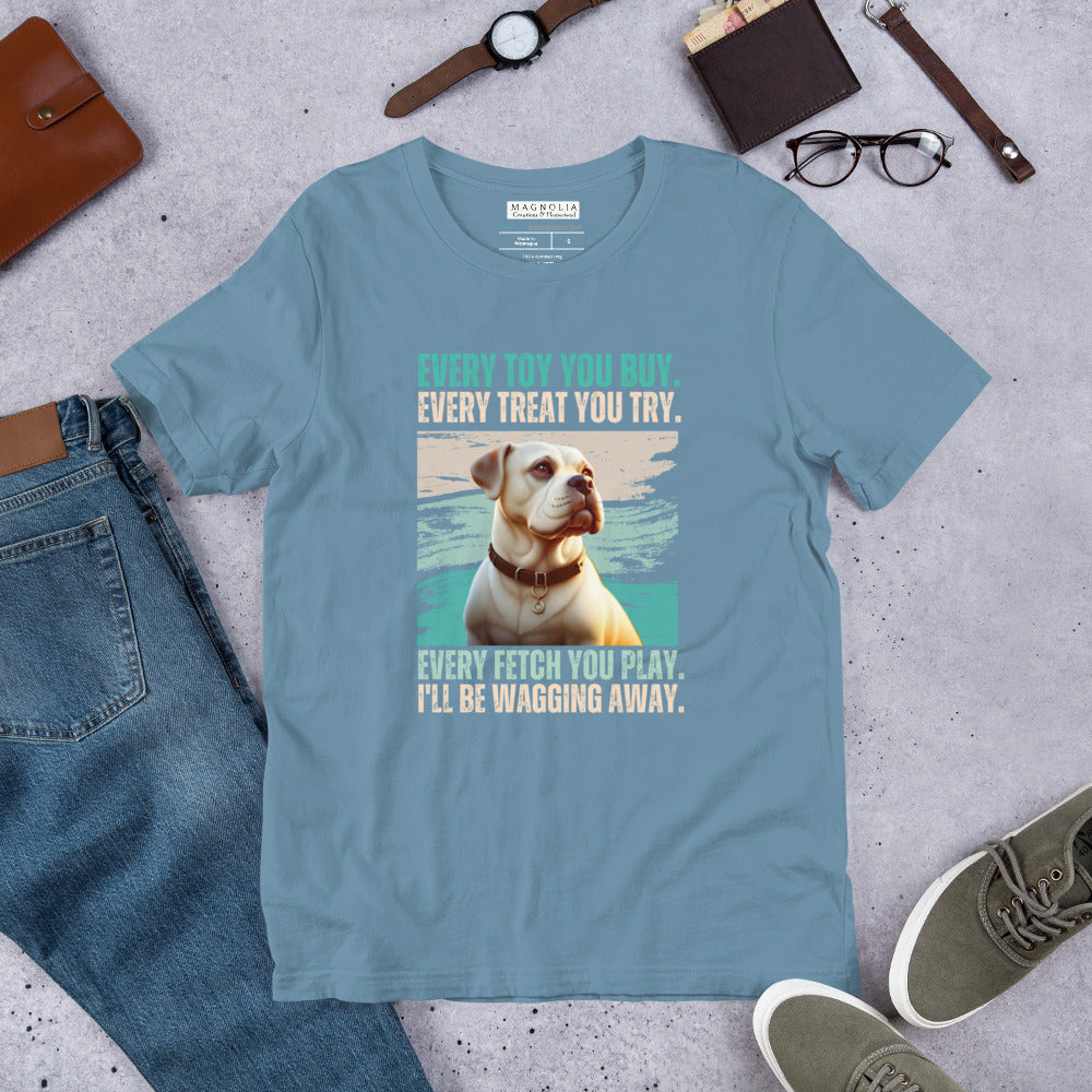 Comfortable Dog Tshirt - Original Design - BullDog - Every Toy You Buy